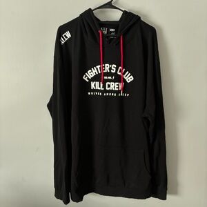 Kill Crew Fighters Club Hoodie Size 4XL Porrada Series Vol 1